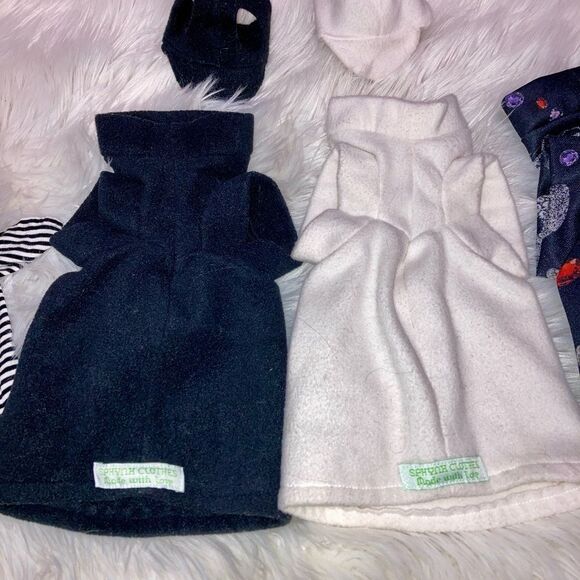 Cat Dog Sphynx Clothes Made with Love lot of 7 shirts 3 hats - Picture 14 of 16